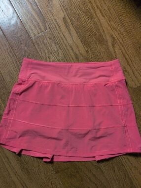 Lululemon Pace Rival Mid Rise Skirt Long